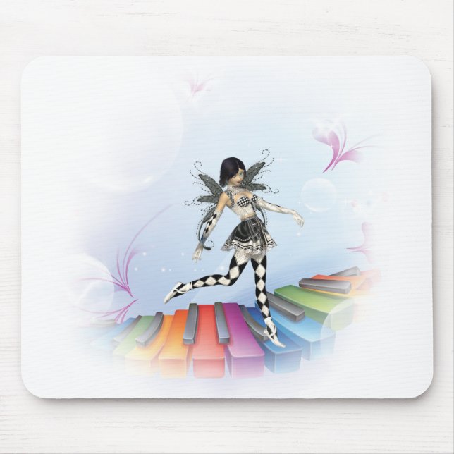Mousepad Vignette Musical Keyboard Faerie (Frente)