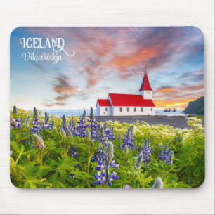 Mousepad Vikurkirkja, Islândia