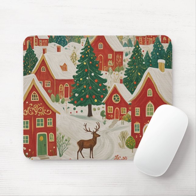 Mousepad Vila de Natal (Com mouse)