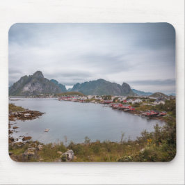 Mousepad Vila de Pesca Reine, Ilhas Lofoten