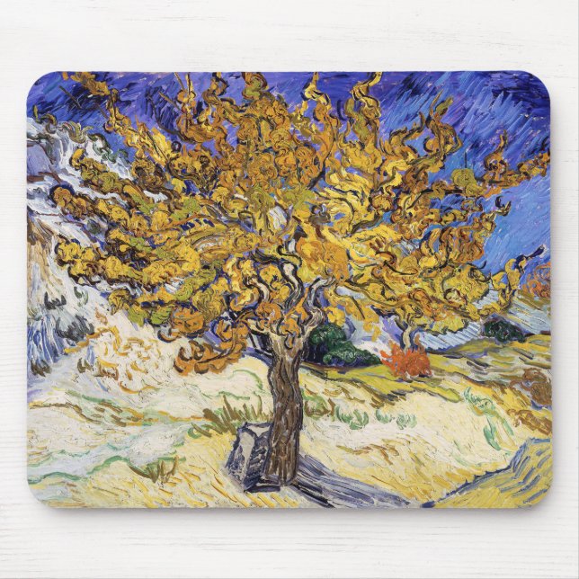 Mousepad Vincent van Gogh - A Árvore da Morberry (Frente)