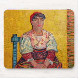 Mousepad Vincent Van Gogh - A Mulher Italiana