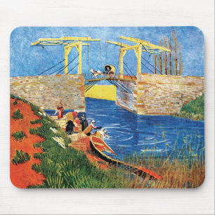 Mousepad Vincent Van Gogh - A Ponte de Langlois em Arles