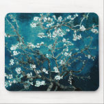 Mousepad Vincent Van Gogh Almond Blossoms Dark Teal<br><div class="desc">Artista: Vincent Van Gogh Título: Almond Blossoms mudou de cor</div>