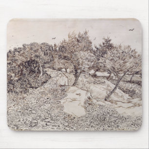 Mousepad Vincent van Gogh as oliveiras