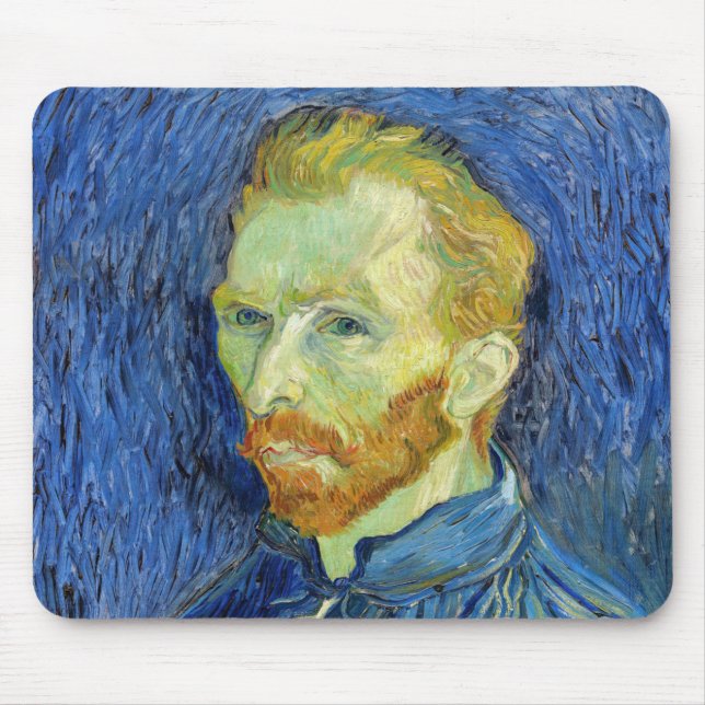 Mousepad Vincent van Gogh - Autorretrato com Paleta (Frente)