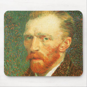 Mousepad Vincent van Gogh - autorretrato de Van Gogh