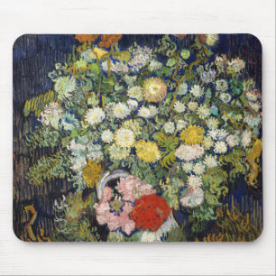 Mousepad Vincent van Gogh - Buquê de Flores em um Vase