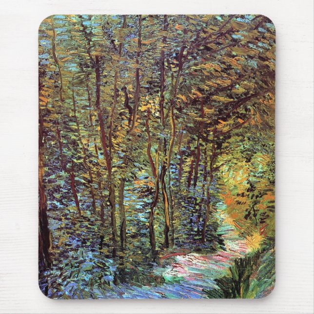 Mousepad Vincent Van Gogh - Caminho Na Banda Arte (Frente)