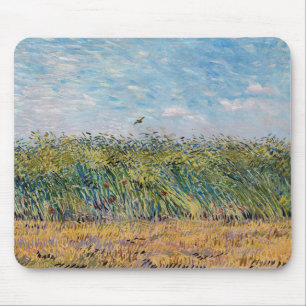 Mousepad Vincent van Gogh - Campo de trigo com Lark