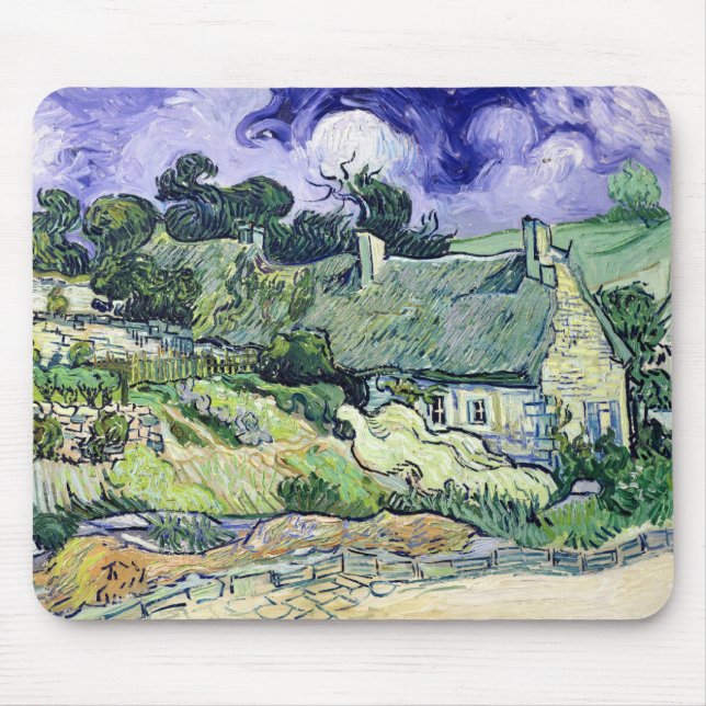 Mousepad Vincent van Gogh | Cascas de Cordeville (Frente)