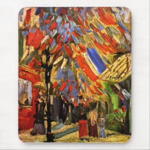 Mousepad Vincent Van Gogh - Celebração de 14 de Julho