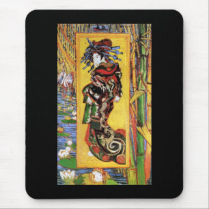 Mousepad Vincent Van Gogh - Cortesan - Geisha Japonês