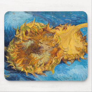 Mousepad Vincent van Gogh - Dois Girassóis Cortados