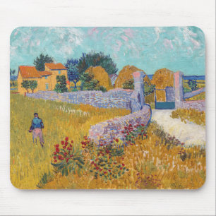 Mousepad Vincent van Gogh - Farmhouse in Provence