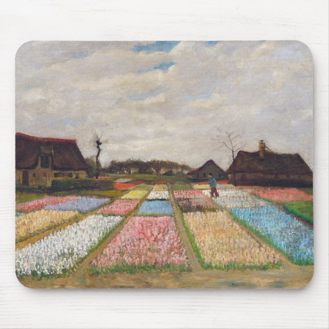 Mousepad Vincent van Gogh - Flores na Holanda (Frente)