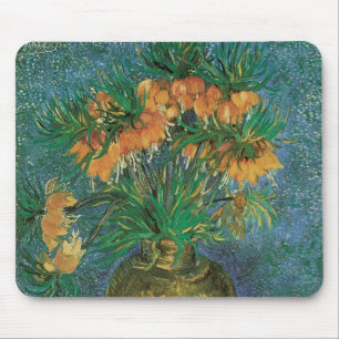 Mousepad Vincent van Gogh - Fritillárias em um Vaso de Cobr