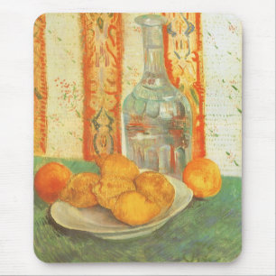 Mousepad Vincent van Gogh - Garrafa e Limões num Prato