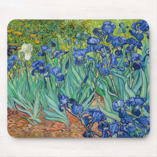 Mousepad Vincent Van Gogh - Íris (Frente)