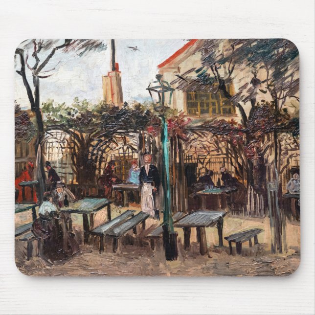 Mousepad Vincent Van Gogh - La Guinguette em Montmartre (Frente)