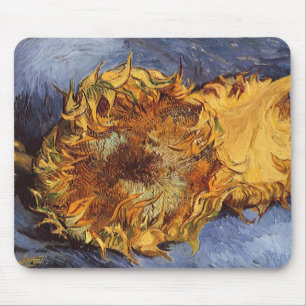 Mousepad Vincent van Gogh - Natureza Morta: Dois Girassóis 