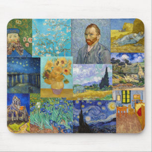 Mousepad Vincent Van Gogh - Obras-primas