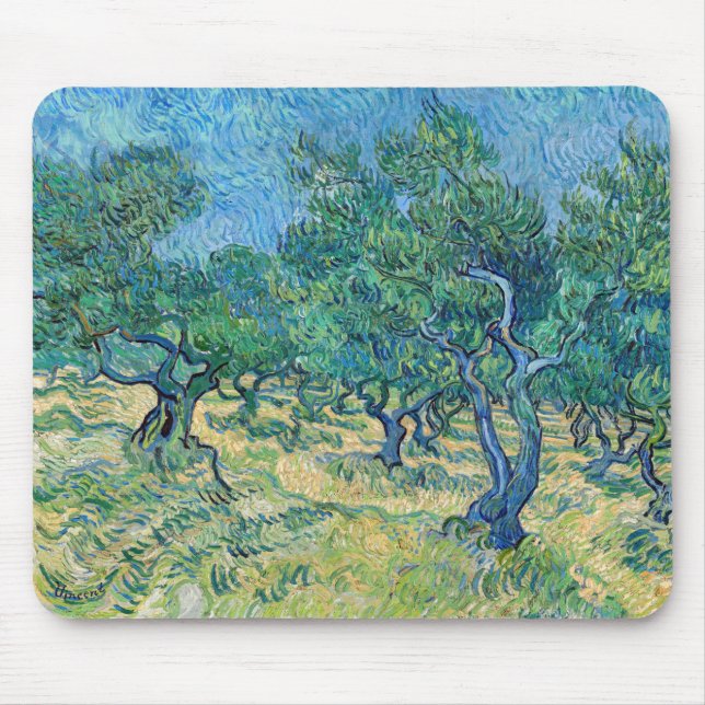 Mousepad Vincent van Gogh - Olive Grove (Frente)
