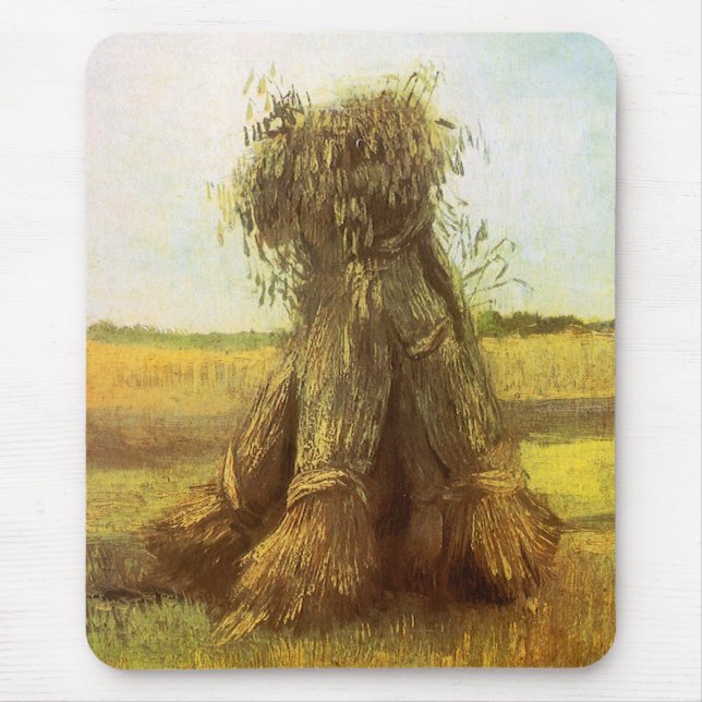 Mousepad Vincent van Gogh - Pastas de trigo (Frente)