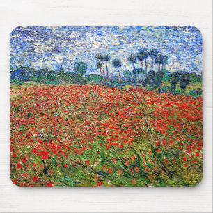 Mousepad Vincent van Gogh - Poppy Field