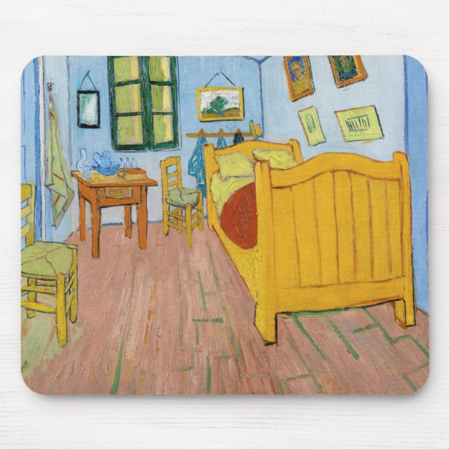 Mousepad Vincent Van Gogh - Quarto de Vincent em Arles (Frente)