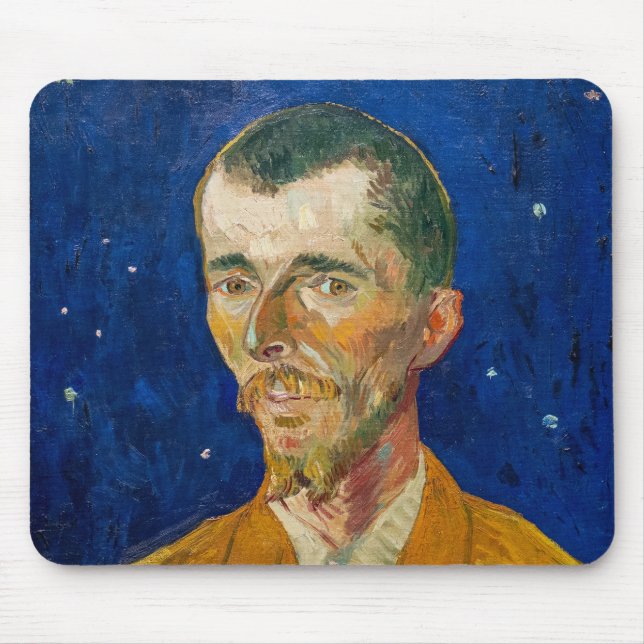 Mousepad Vincent Van Gogh - Retrato de Eugene Boch, Arles (Frente)