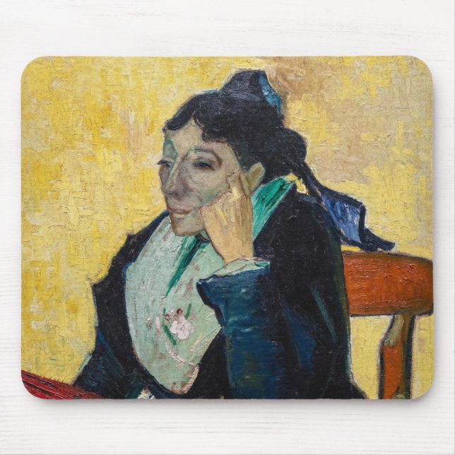 Mousepad Vincent Van Gogh - Retrato de Madame Ginoux (Frente)