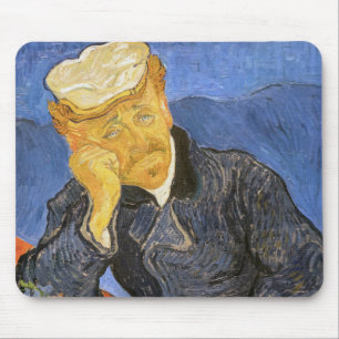 Mousepad Vincent Van Gogh - Retrato do Doutor Paul Gachet