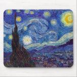 Mousepad VINCENT VAN GOGH - Starry night 1889<br><div class="desc">VINCENT VAN GOGH - Starry night 1889Oil on canvas</div>