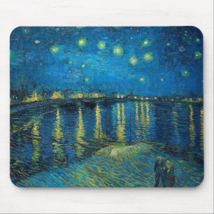 Mousepad Vincent Van Gogh Starry Night Over the Rhone