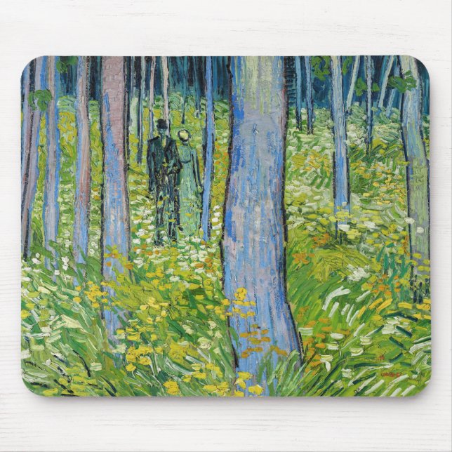 Mousepad Vincent van Gogh - Sub-Crescimento com Dois Número (Frente)