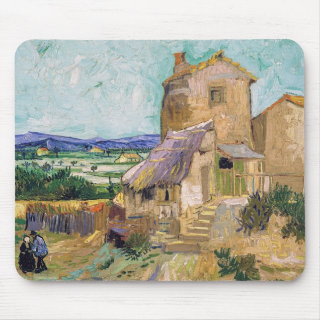 Mousepad Vincent van Gogh - The Old Mill (Frente)