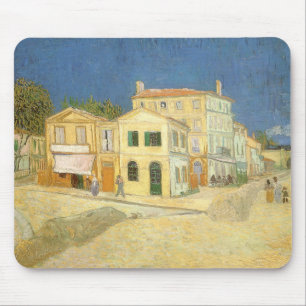 Mousepad Vincent van Gogh - The Yellow House (The Street)