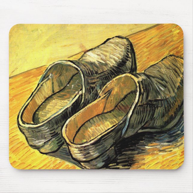 Mousepad Vincent van Gogh - Um Par de Leather Clogs (Frente)