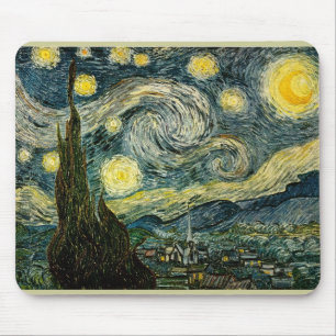 Mousepad Vincent van Gogh's The Starry Night (1889)