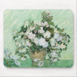 Mousepad Vincent Willem van Gogh, Vase com Rosas Rosa<br><div class="desc">私 はGoghが き な 人 好 の た め に こ の 製 品 を em 作 em り em ま em し em た</div>