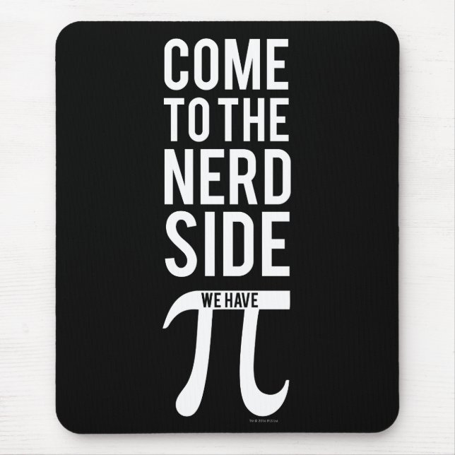 Mousepad Vindo ao lado do nerd (Frente)