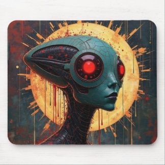 Mousepad Vingador Cósmico com Cabeça Pontifícia