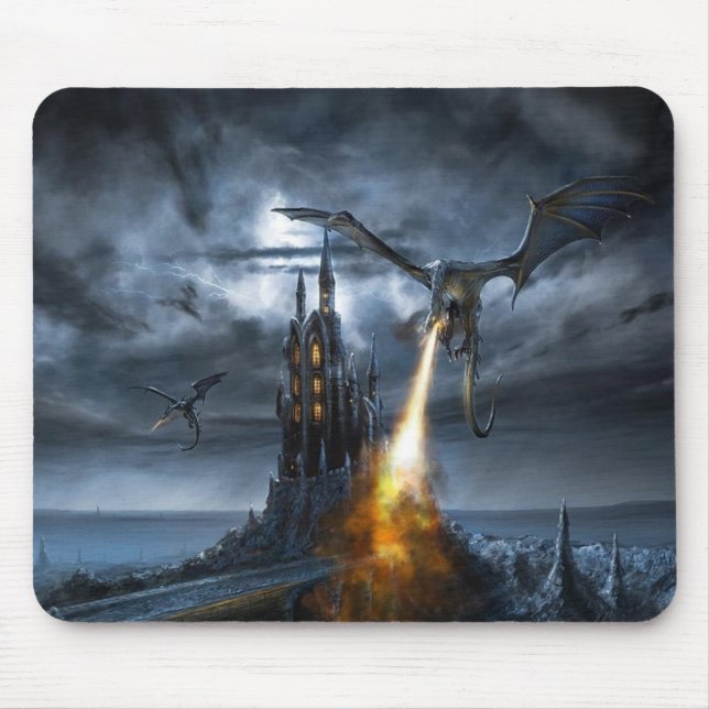 Mousepad Vingança dos dragões (Frente)