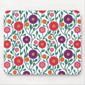 Mousepad Vinha Flor de Meados do Século | Jardim Guirlanda