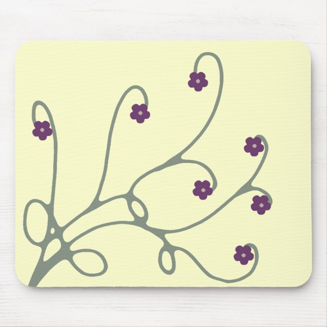 Mousepad Vinha Floral (Frente)