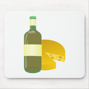 Mousepad Vinho e Queijo