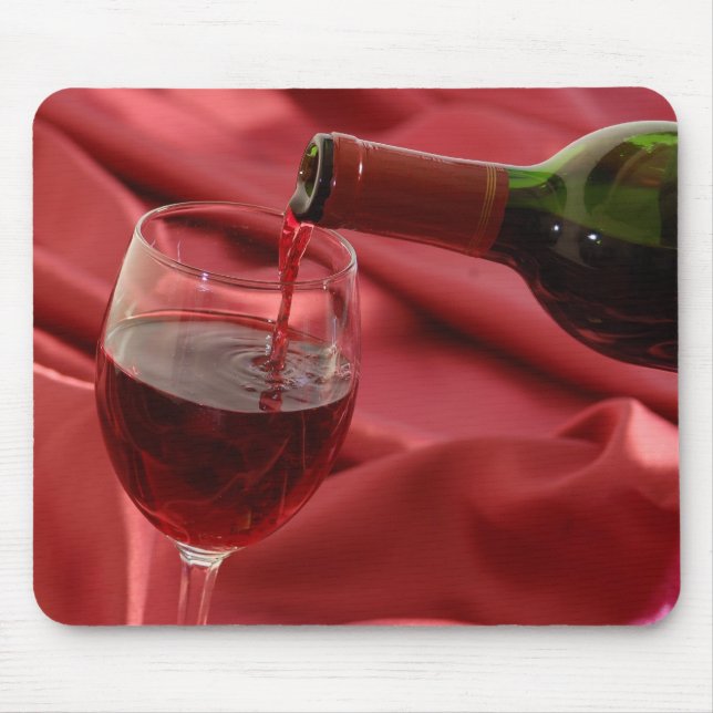 Mousepad Vinho tinto (Frente)