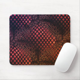 Mousepad Vinho tinto desenhado que parece tanga de juta
