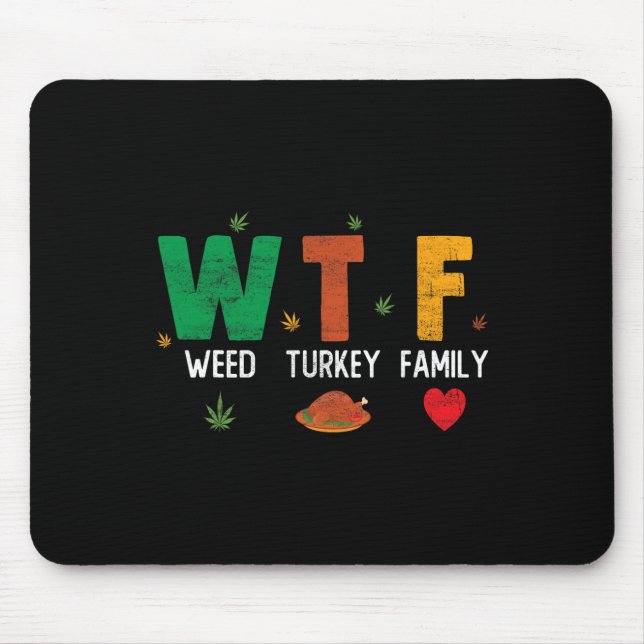 Mousepad Vinho Wtf1 Peru Futebol - Dia de Ação de Graças Di (Frente)